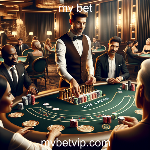 A Experiência Imersiva do Live Casino na mv bet